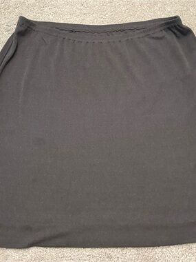 Charles Chang-Lima Women’s Medium Pull On Casual Dark Brown Gray Mini Skirt